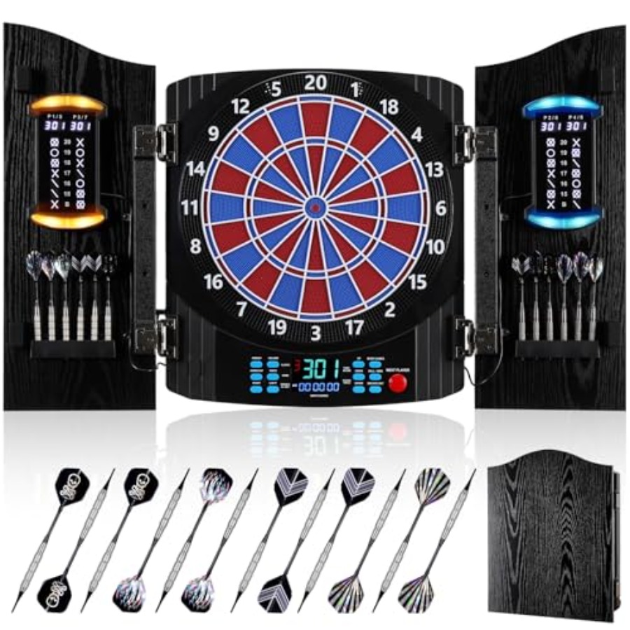 Electronic Dartboard Cabinet - Electronic Dart Board, Electric Dartboard Cabinet