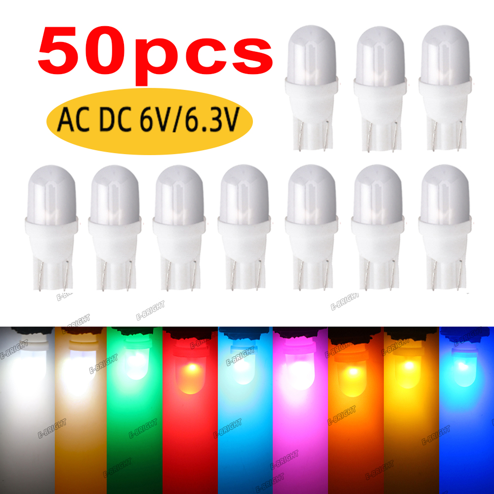 Pinball Machine - 50pcs Non-polar AC DC 6V 6.3V