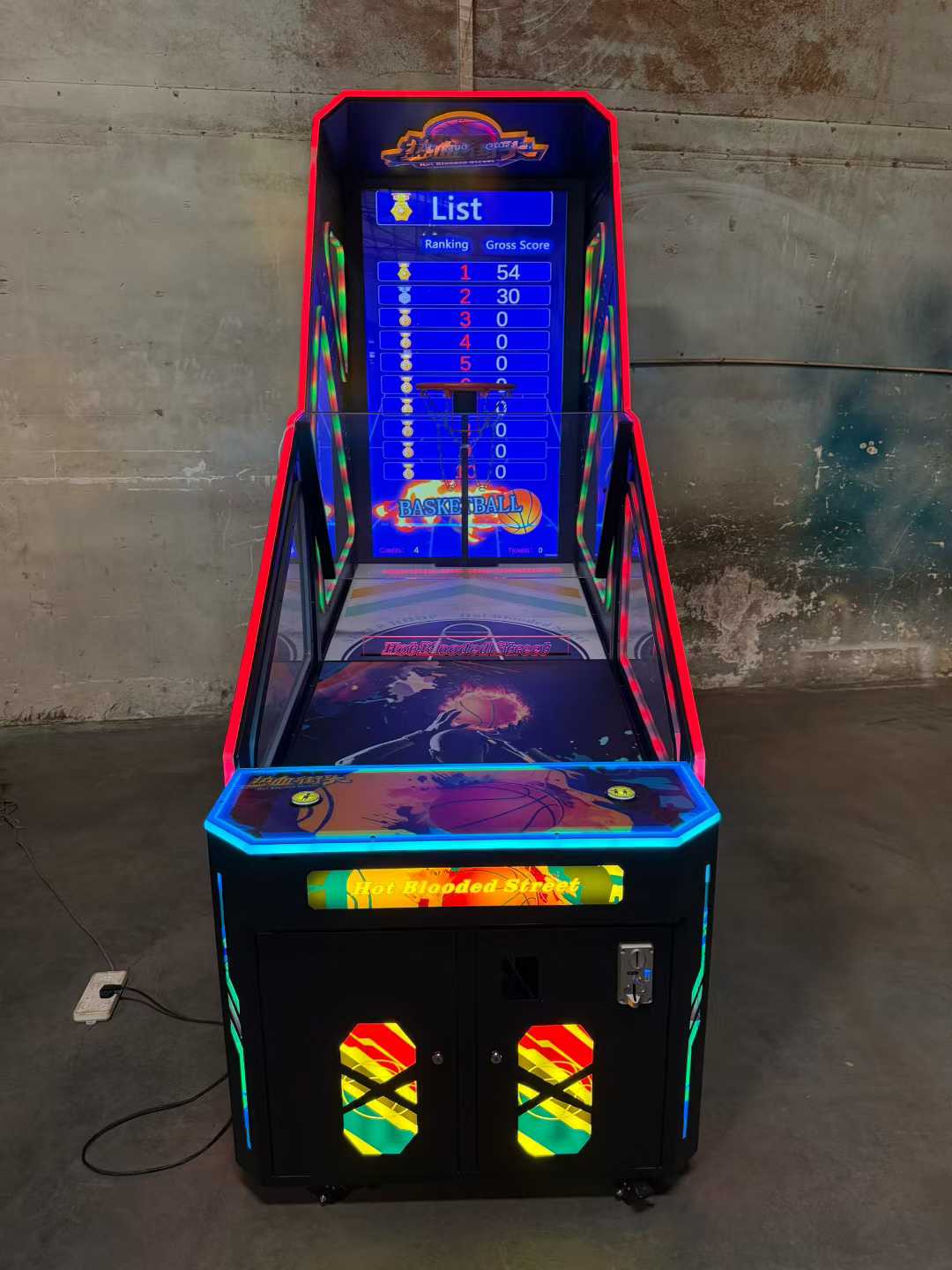 Coin-Operated LED Basketball A – Ticket Redemption Machine Bewertung und Preis