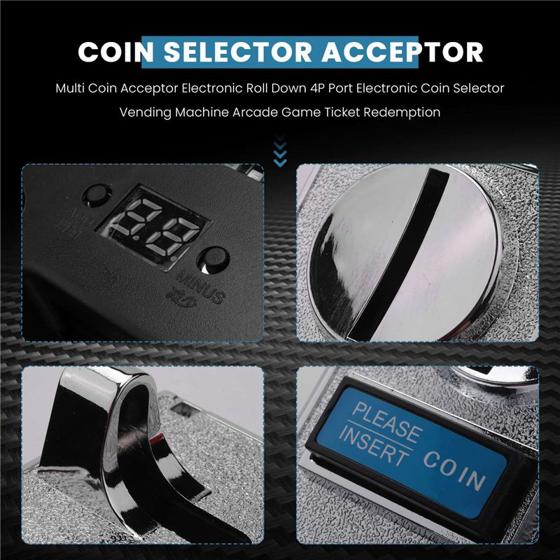 Multi Coin Acceptor Electronic – Ticket Redemption Machine Bewertung und Preis