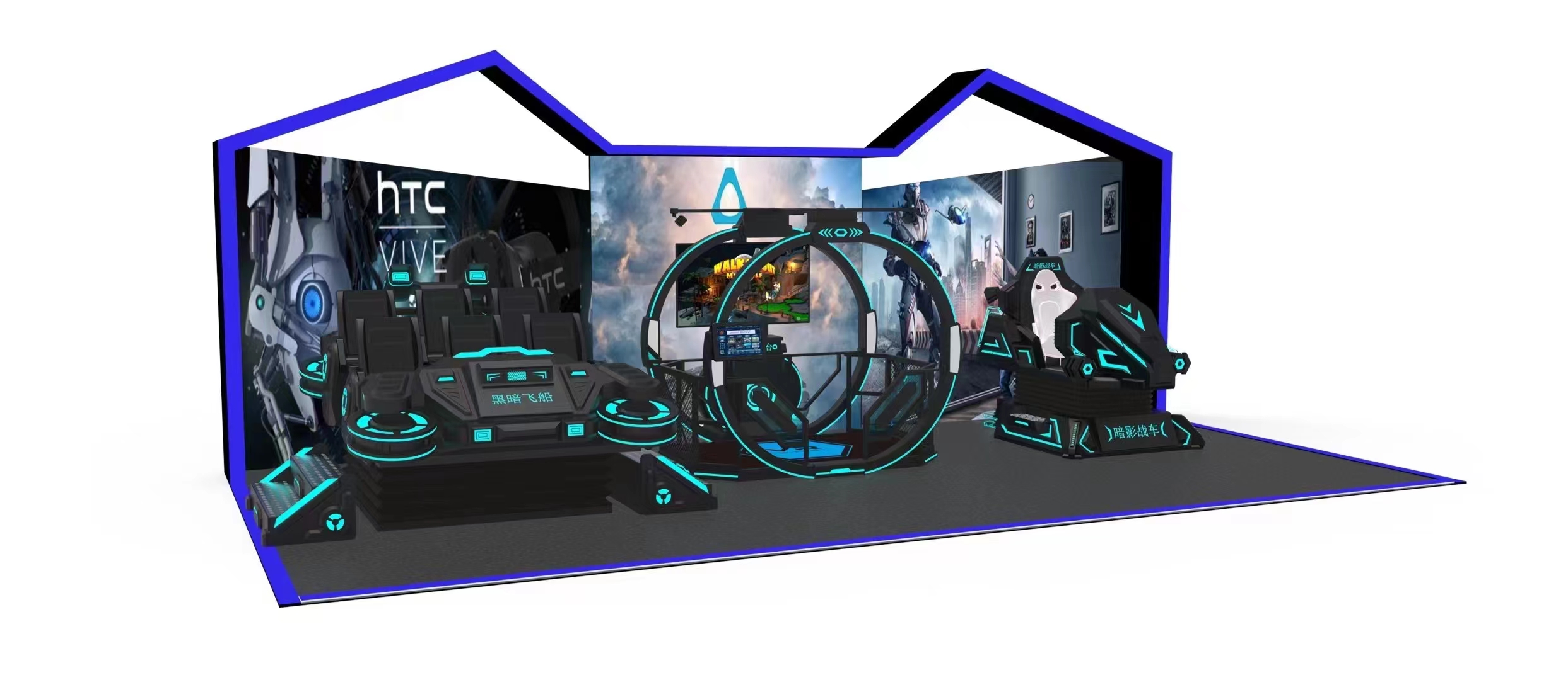 High Quality Theme Park 4 Seat – 9D Vr Simulator Bewertung und Preis