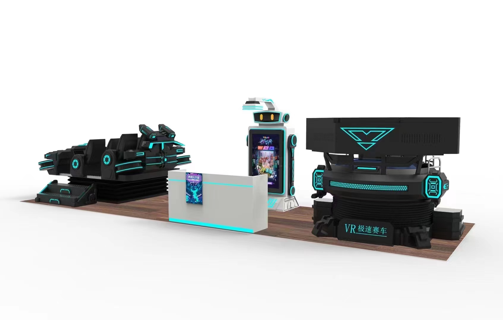 High Quality Theme Park 4 Seat – 9D Vr Simulator Bewertung und Preis