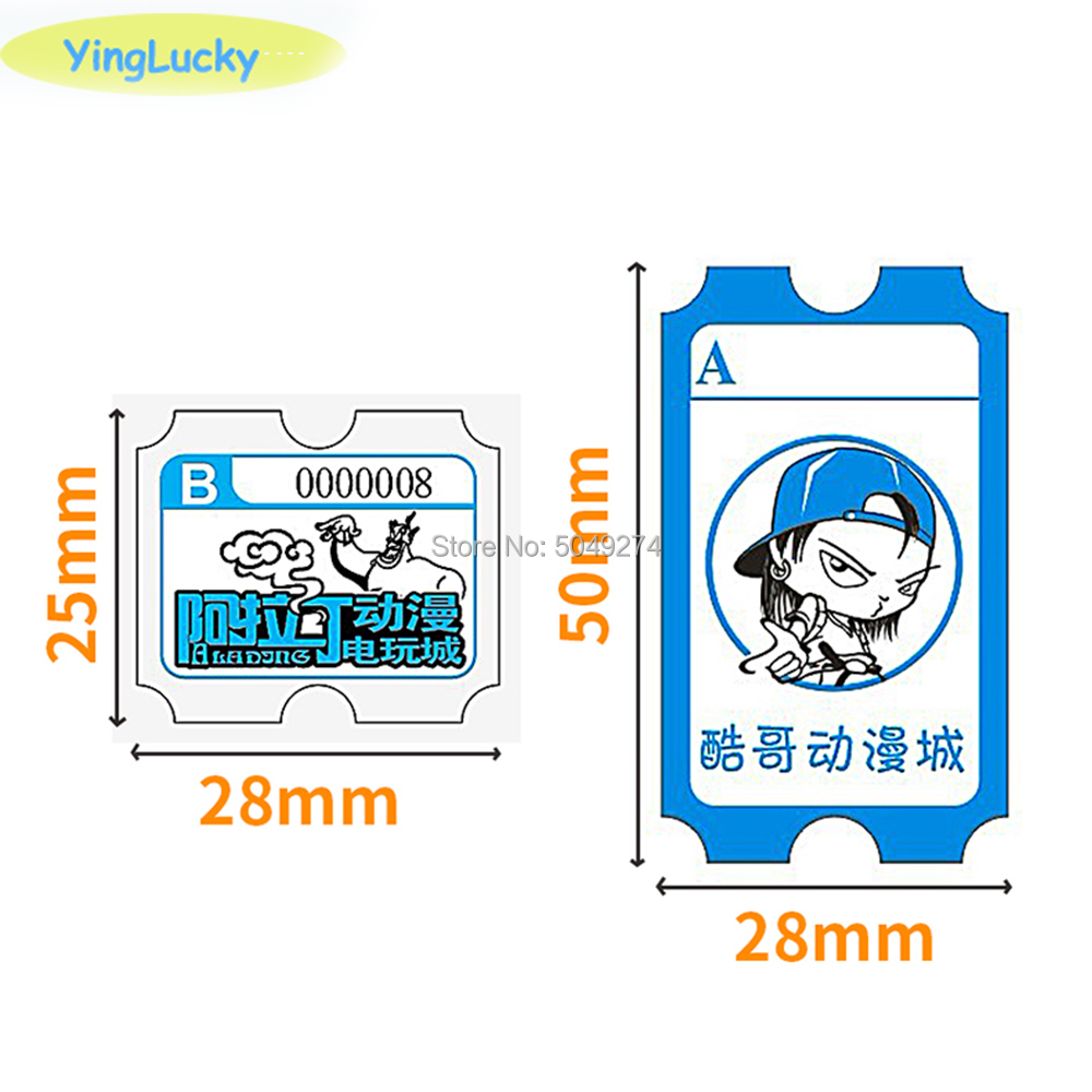 yinglucky 2000 pcs/lot lottery – Ticket Redemption Machine Bewertung und Preis