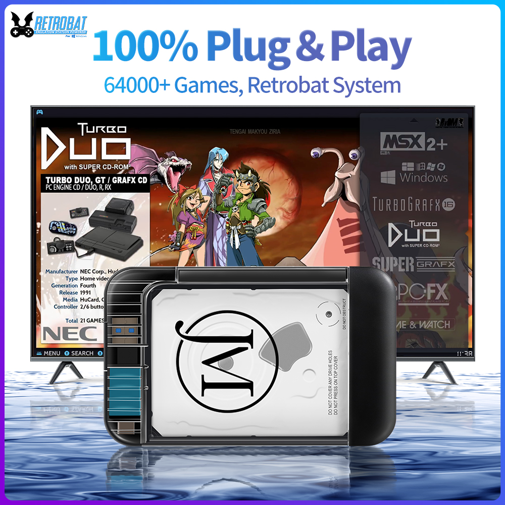 RETROBAT Portable 500G Gaming  – Arcade X Bewertung und Preis