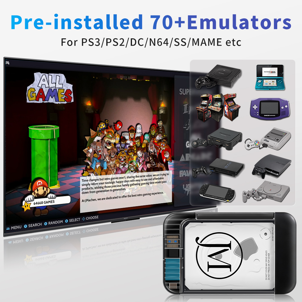 RETROBAT Portable 500G Gaming  – Arcade X Bewertung und Preis