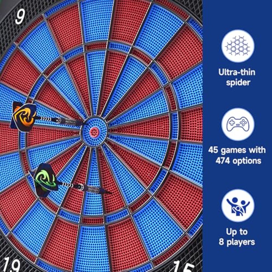 Electronic Dart Board with Cab – Electronic Dartboard Cabinet Bewertung und Preis