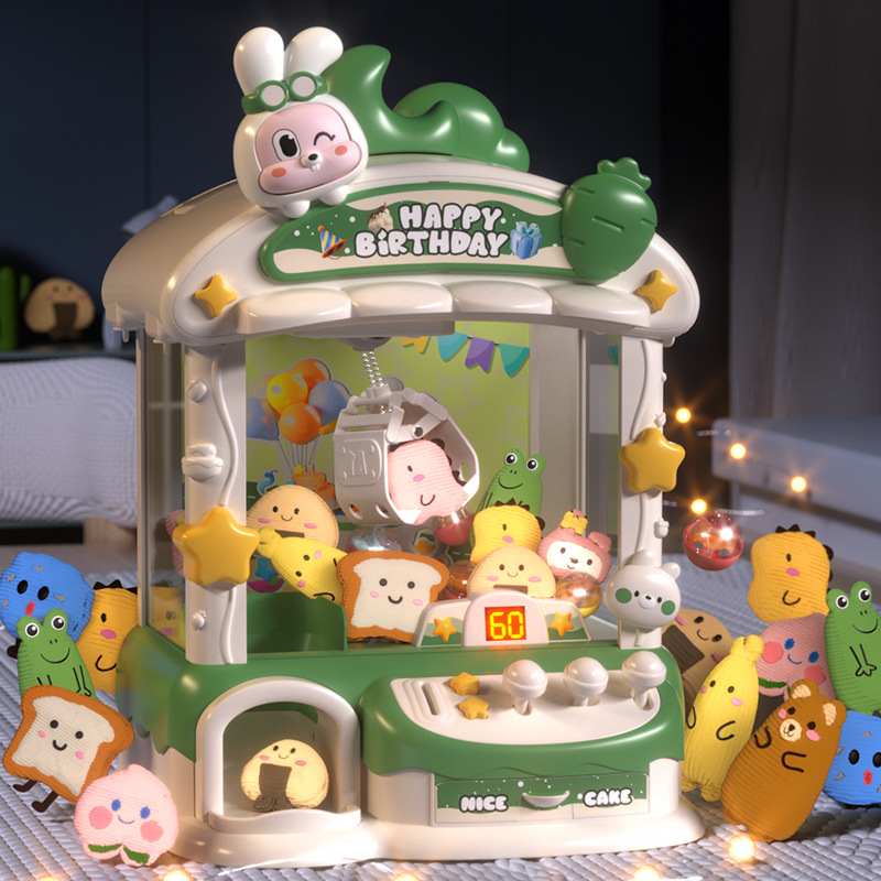 Cartoon Claw Game Machine Rabb – Coin Pusher Machine Bewertung und Preis