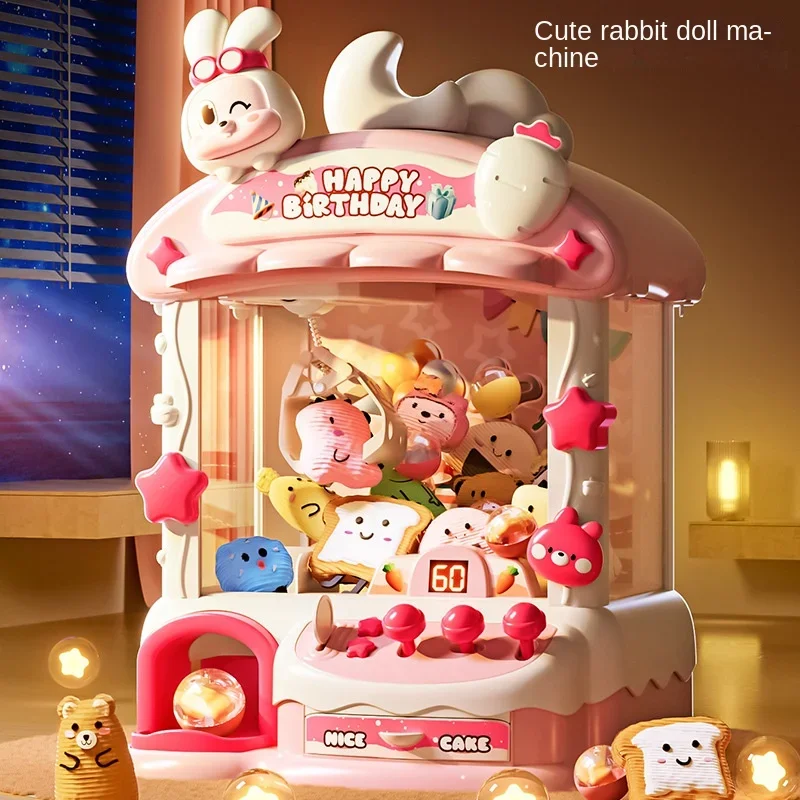 Cartoon Claw Game Machine Rabb – Coin Pusher Machine Bewertung und Preis