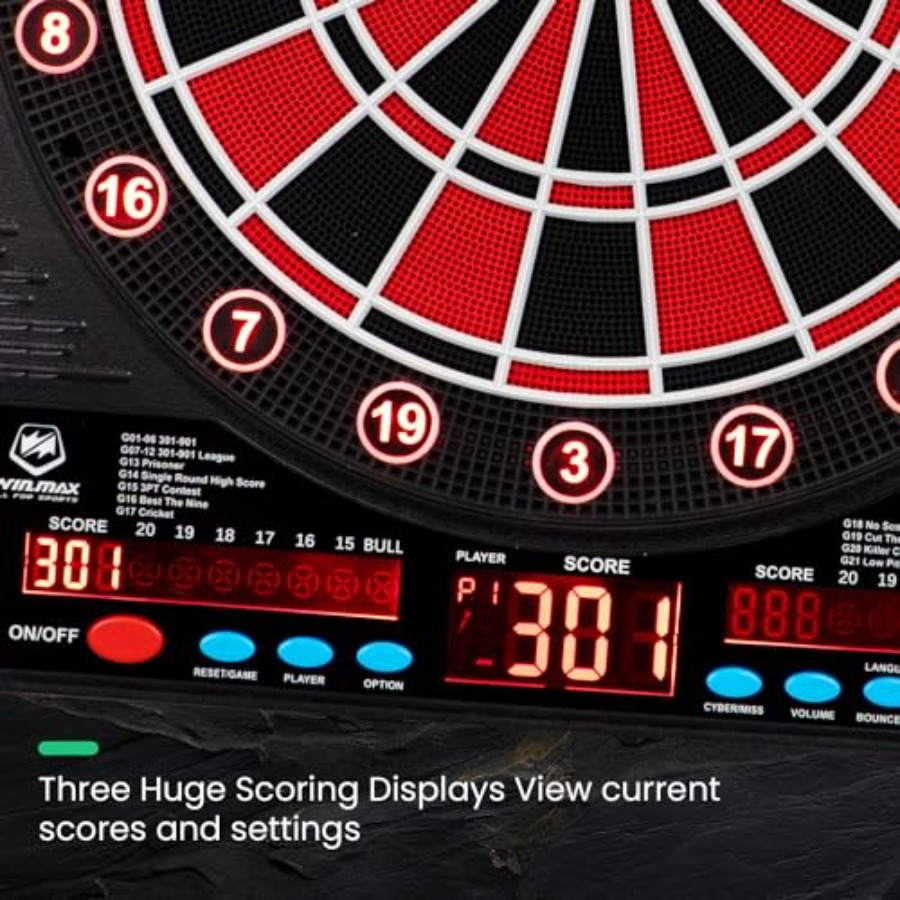 Electronic Dart Board LED Elec – Electronic Dartboard Cabinet Bewertung und Preis