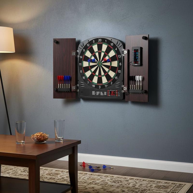 Dartboard and cabinet set Home – Electronic Dartboard Cabinet Bewertung und Preis