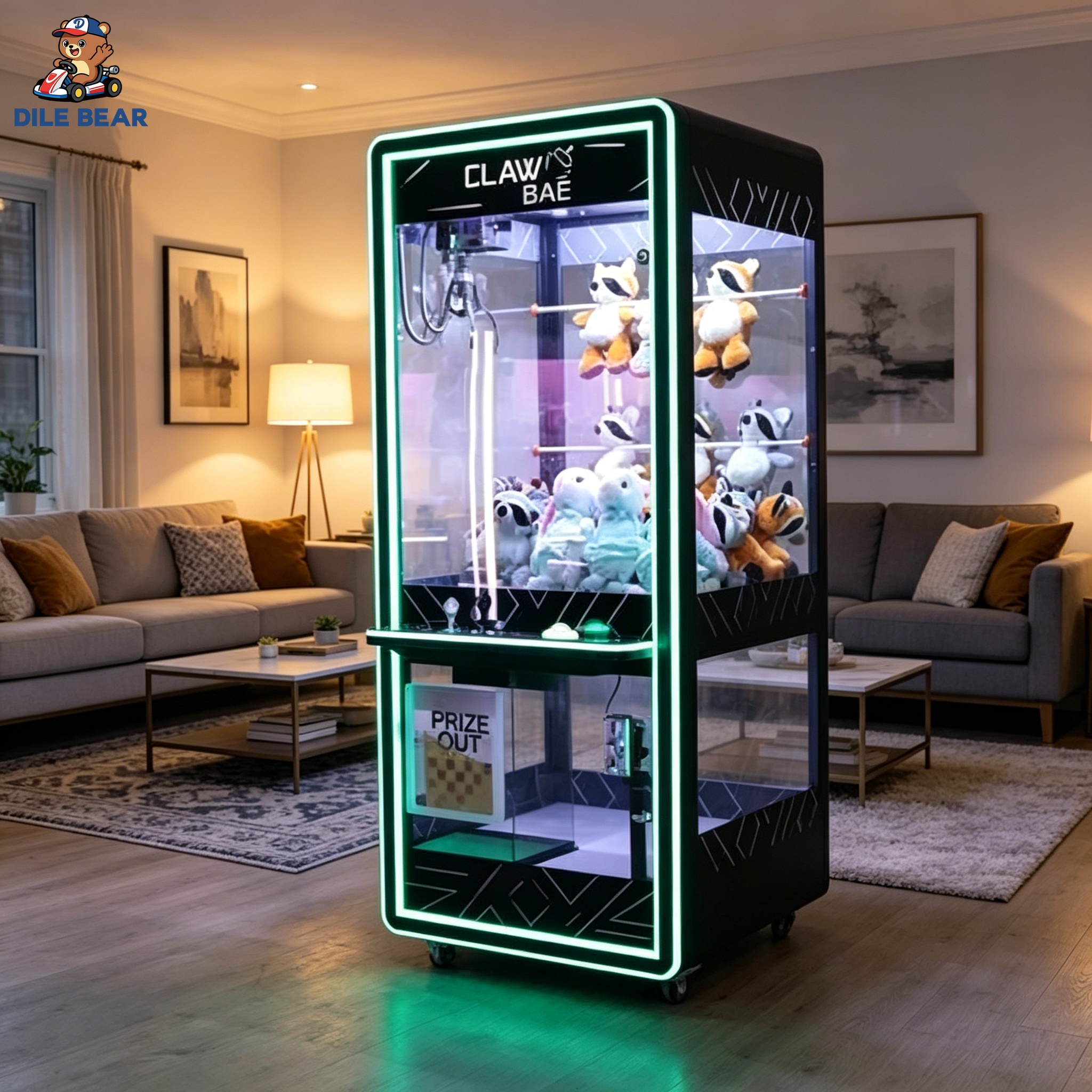 Black Claw Machine Modern Arca – Vending Game Bewertung und Preis