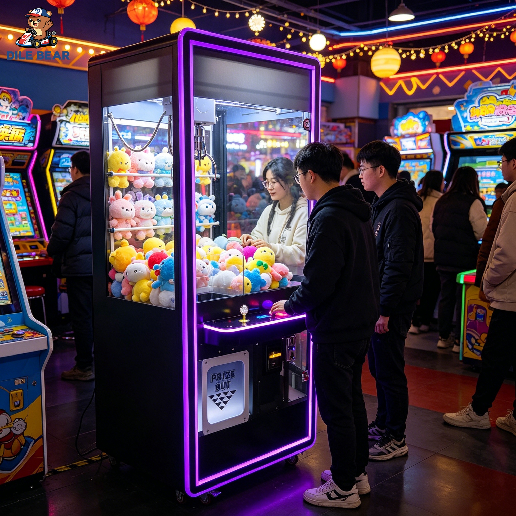 Black Claw Machine Modern Arca – Vending Game Bewertung und Preis