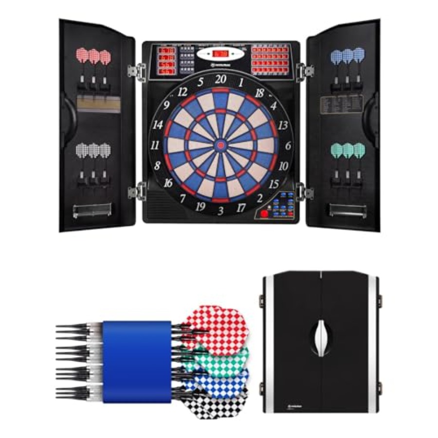 Electronic Dart Board Set, Sof – Electronic Dartboard Cabinet Bewertung und Preis