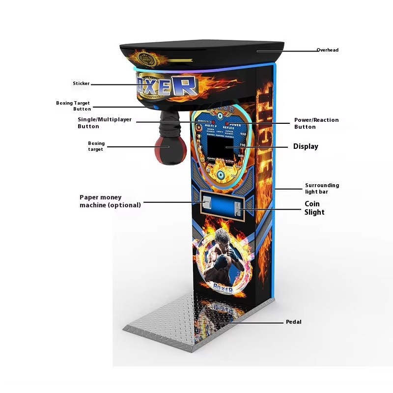 Black King Boxing Arcade Machi – Arcade Game Coin Bewertung und Preis