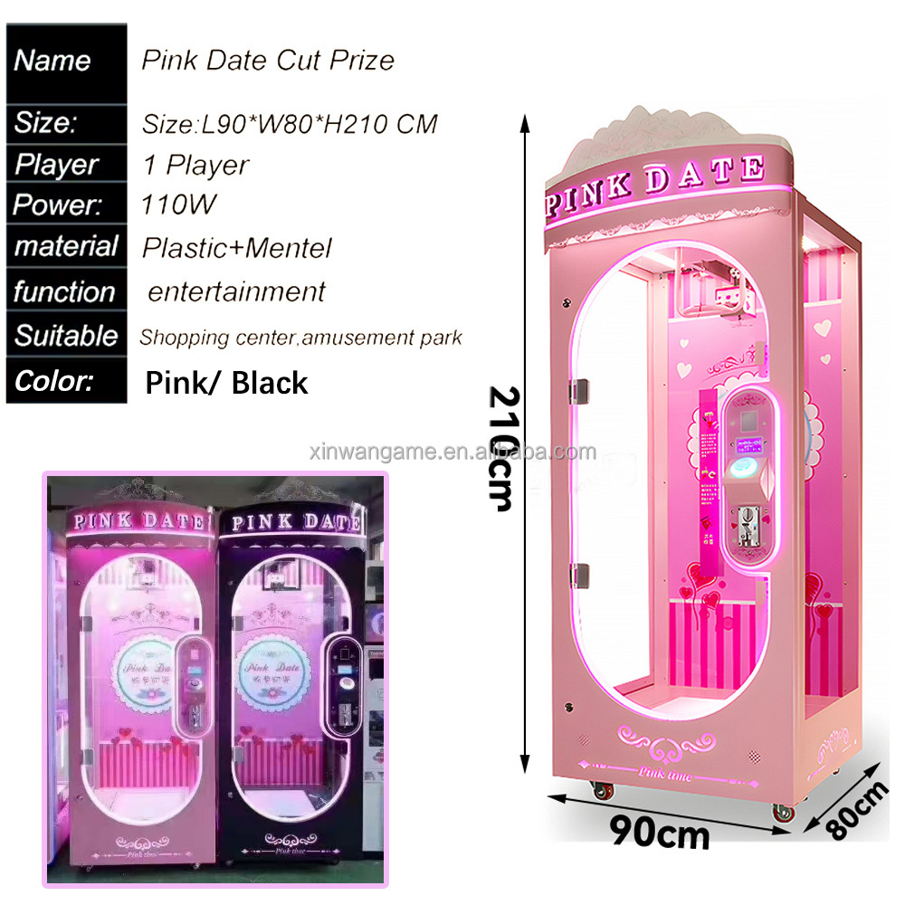 Pink Date Gift Pluche Plush Ki – Arcade Toy Claw Vending Machine Bewertung und Preis