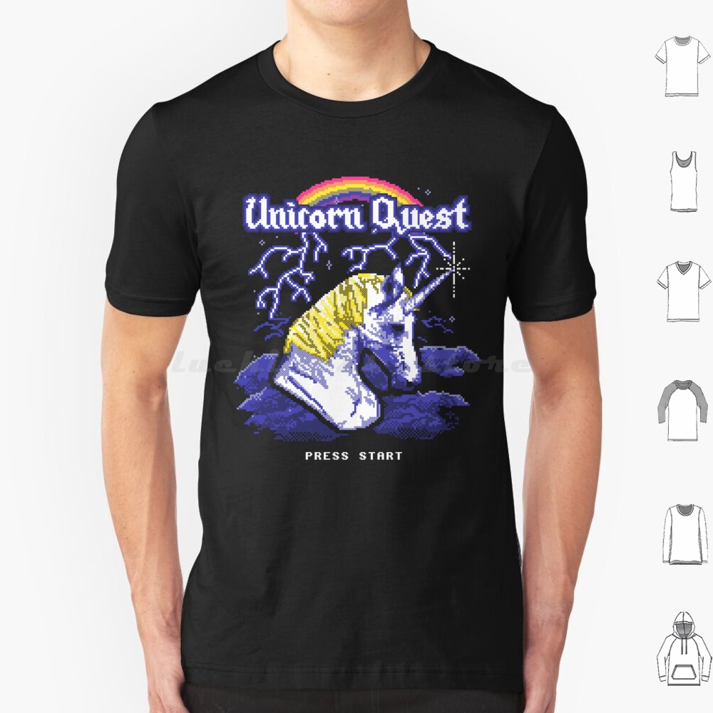 Unicorn Quest T Shirt Big Size – Arcade Quest Bewertung und Preis