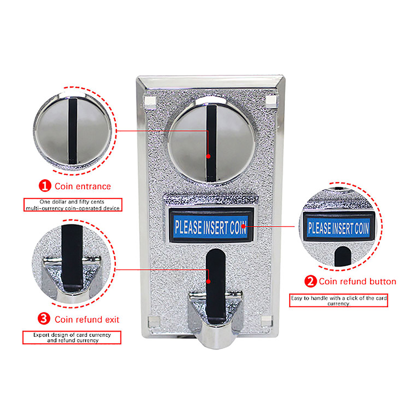 1Pc 616 Multi Coin Slot Accept – Coin Acceptor Selector Bewertung und Preis