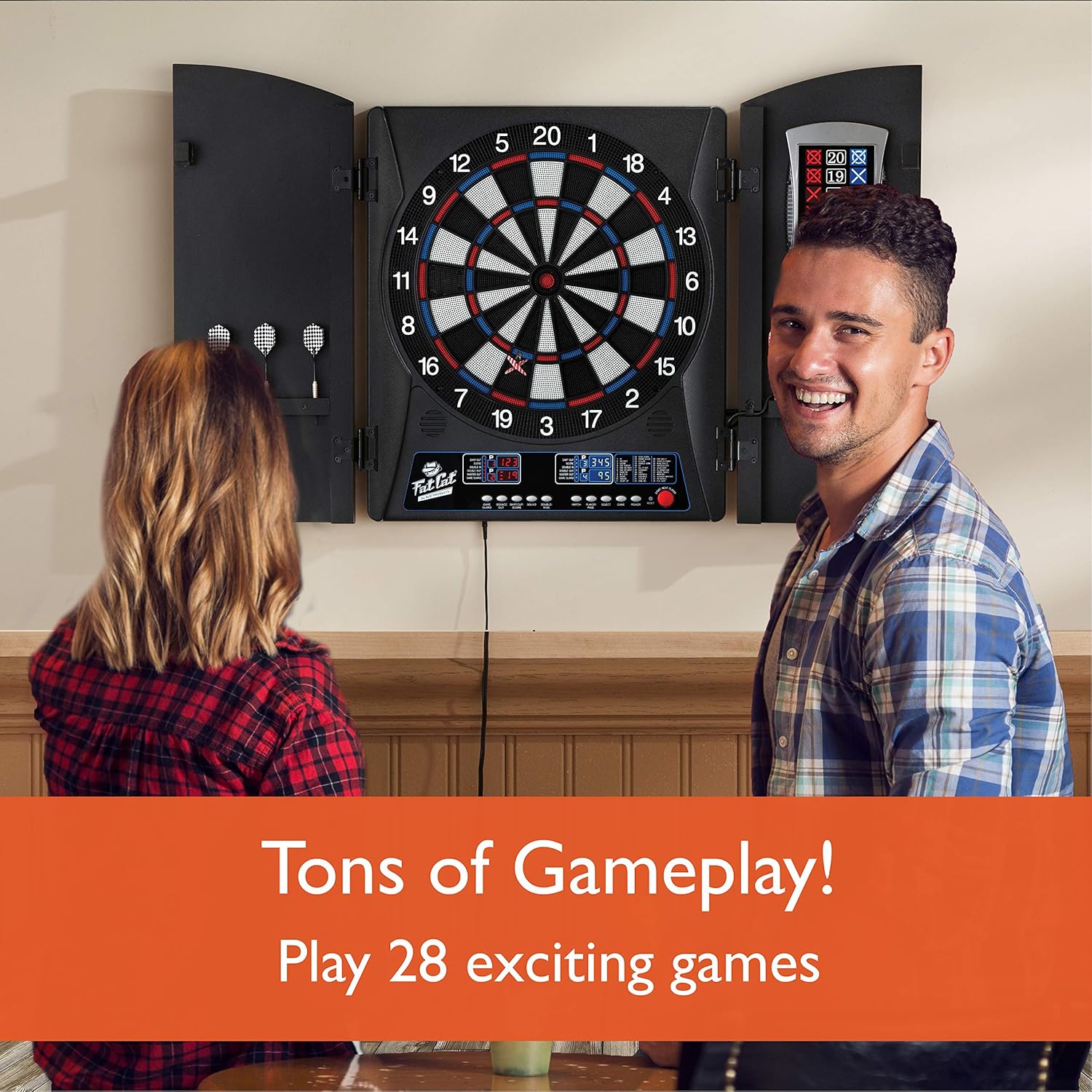 Electronic Dartboard, Built In – Electronic Dartboard Cabinet Bewertung und Preis