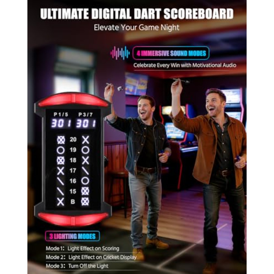Electronic Dart Board, Electri – Electronic Dartboard Cabinet Bewertung und Preis