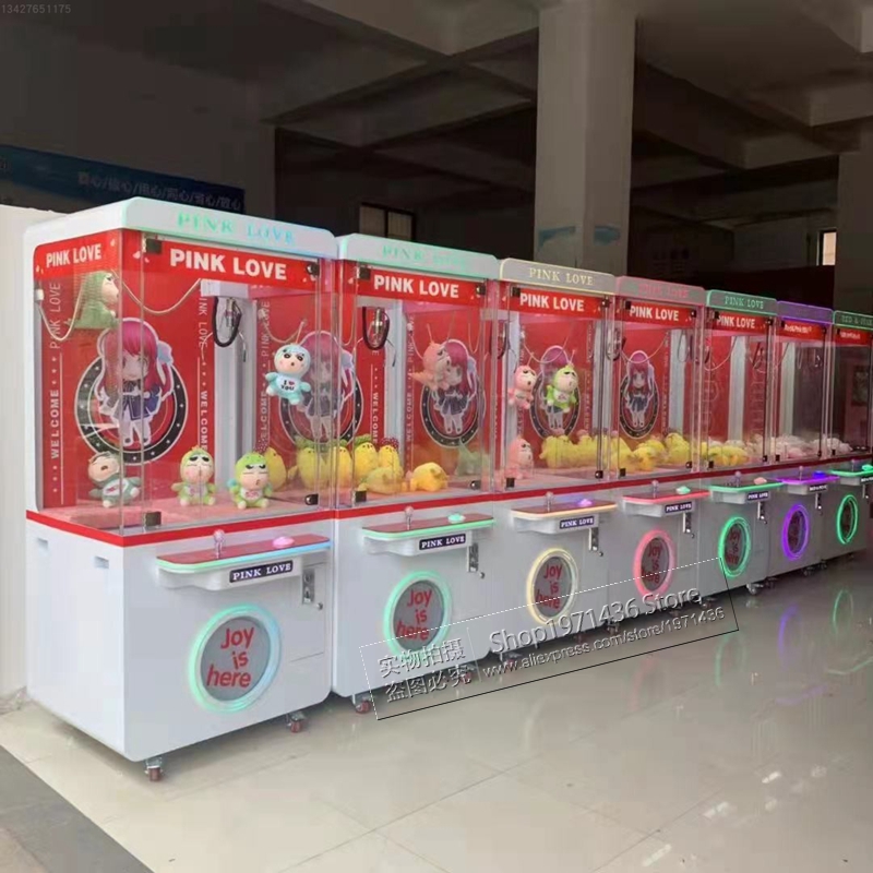 Pink Love Toy Claw Cranes Mach – Arcade Toy Claw Vending Machine Bewertung und Preis