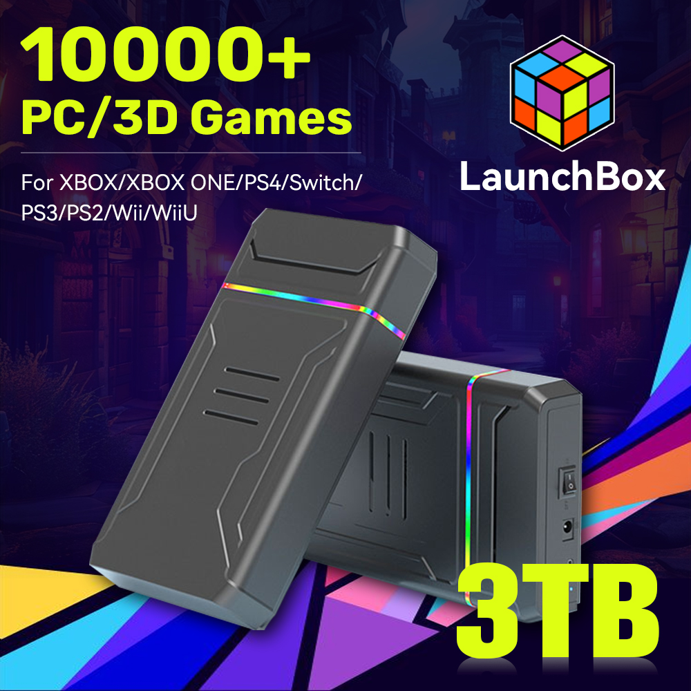 JMachen Launchbox 3TB Gaming H – Arcade X Bewertung und Preis