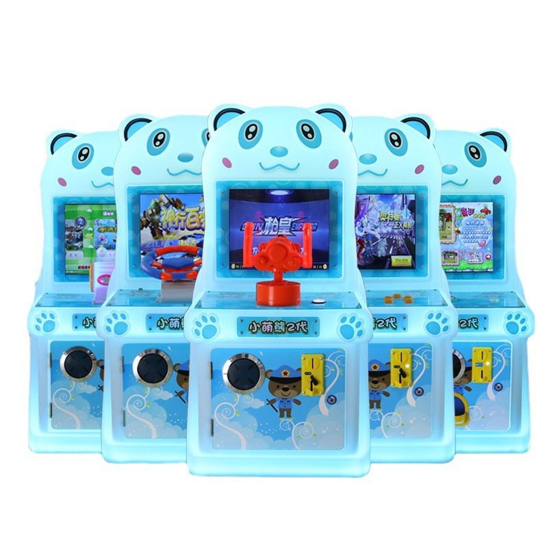 Kids Rides Game Machines Kids  – Gun Shooting Arcade Bewertung und Preis