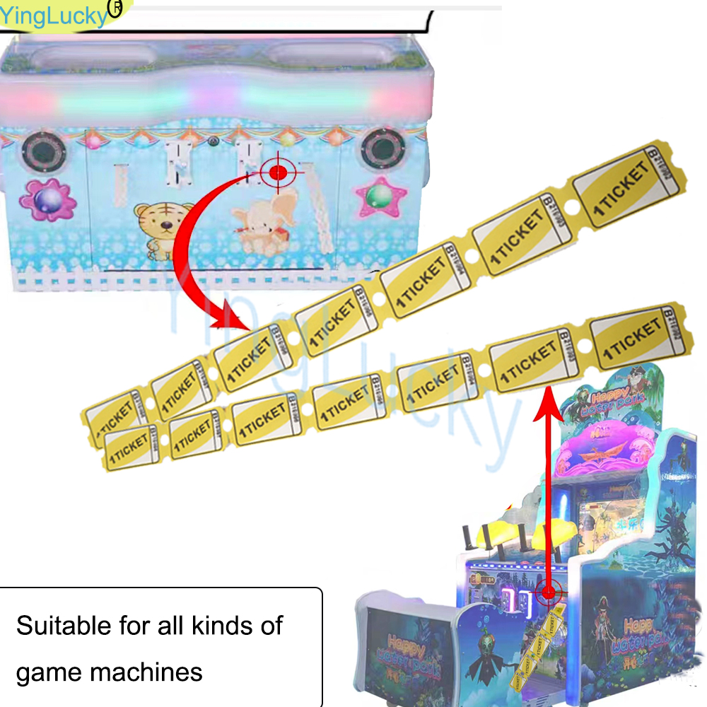 2000 pcs/lot Arcade Lottery Pa – Ticket Redemption Machine Bewertung und Preis