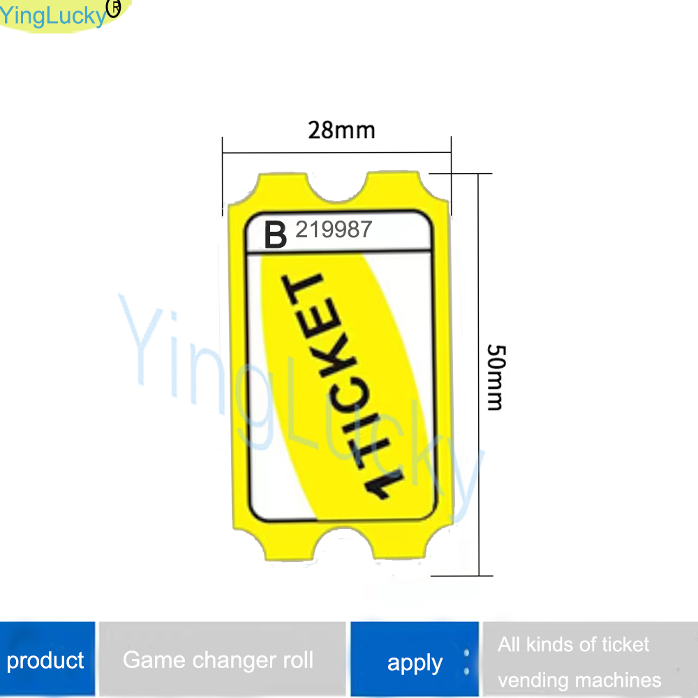 2000 pcs/lot Arcade Lottery Pa – Ticket Redemption Machine Bewertung und Preis